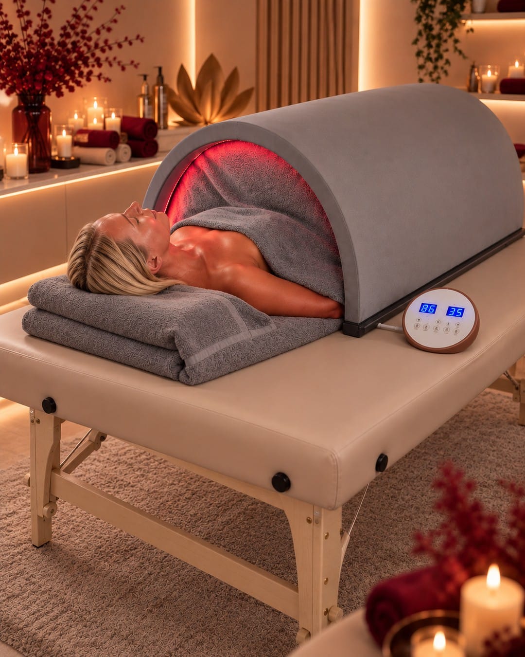 Sunlighten SoloCarbon® Mélyszöveti Infra Dóm Terápia